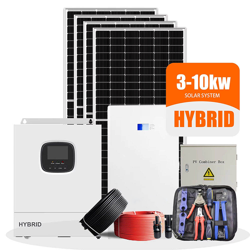 Solar Panel System 10Kw - Kompletny zestaw paneli słonecznych hybrydowych 1000W