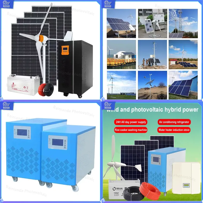 Renewable Energy Generation - System hybrydowy generatora wiatrowo-słonecznego 3KW 5KW