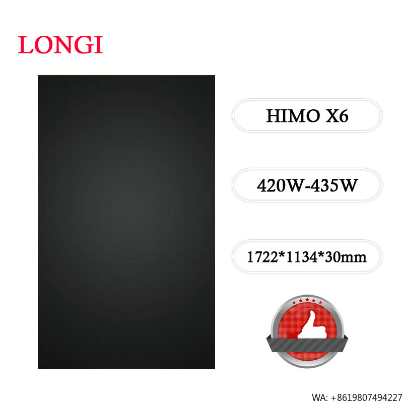 Longi Panel Lr5 - Panel słoneczny Longi Hi-MO X6 Artist