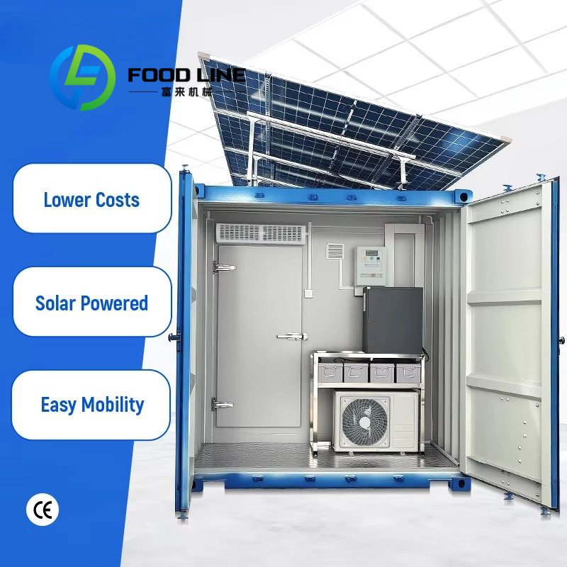 Renewable Energy Solar - Przemysłowa chłodnia kontenerowa solarna 20ft zasilana