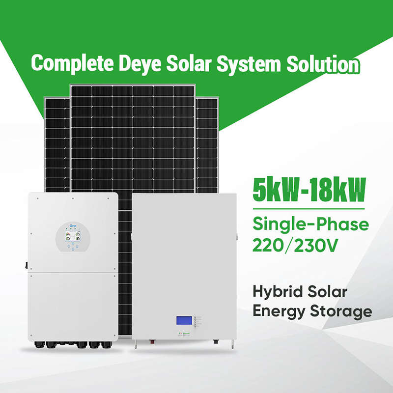 Off Grid Solar Kit - Kompletny zestaw solarny Deye 5KW 10KW
