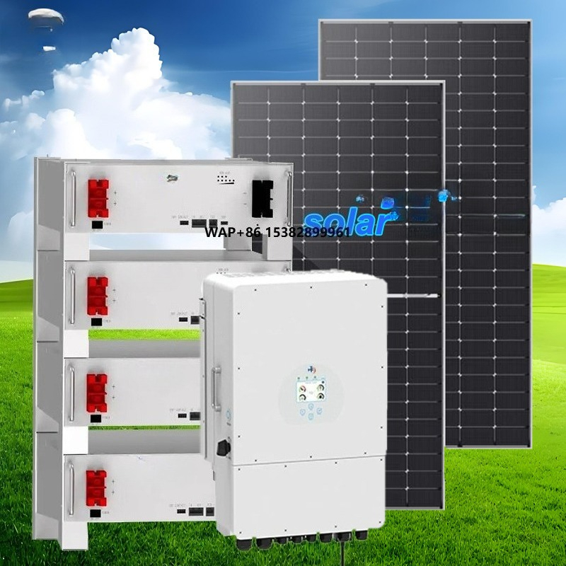 Solar Panel System 10Kw - Kompletny system hybrydowy energii słonecznej 12
