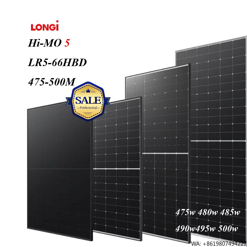 Longi Panel Lr5 - Panel słoneczny Longi Hi-MO 5 LR5-66HBD