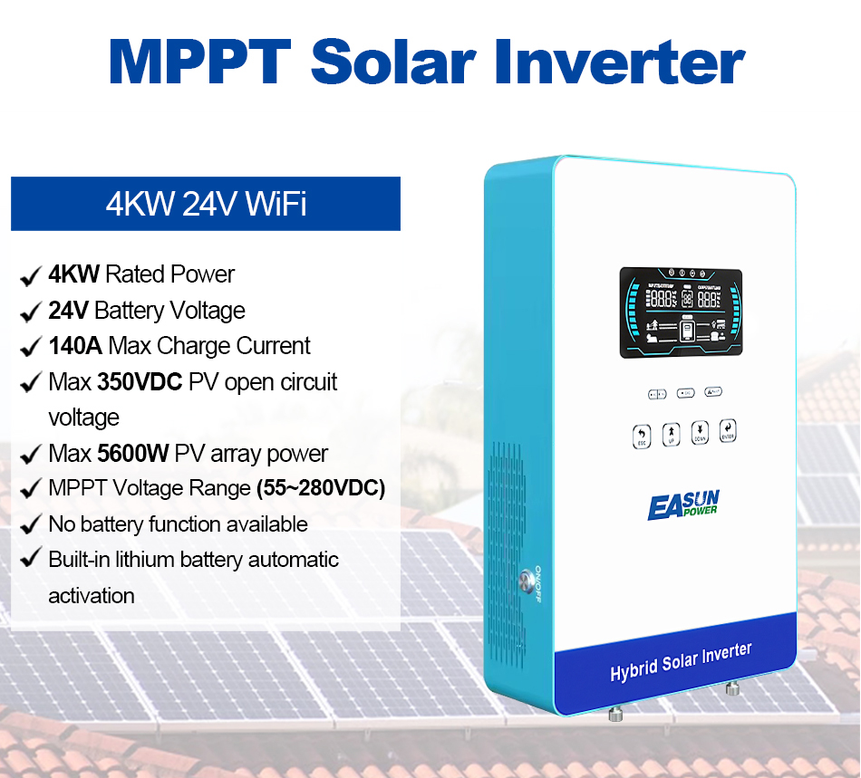 EASUN POWER 4KW Inwerter 110V  – Renewable Energy Systems recenzja i cena